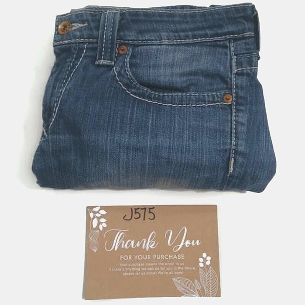 Big Star Cropped Roll-Cuff Jeans in Medium Blue - Picture 8 of 8